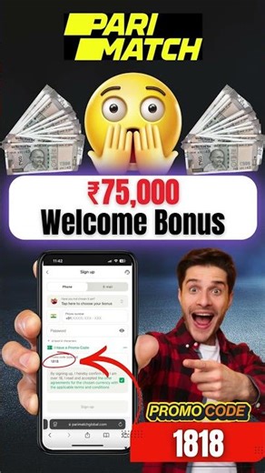 Parimatch Promo Code 2025 | Use Code 1818 & Get ₹1 Lakh Bonus Instantly 💰 😱