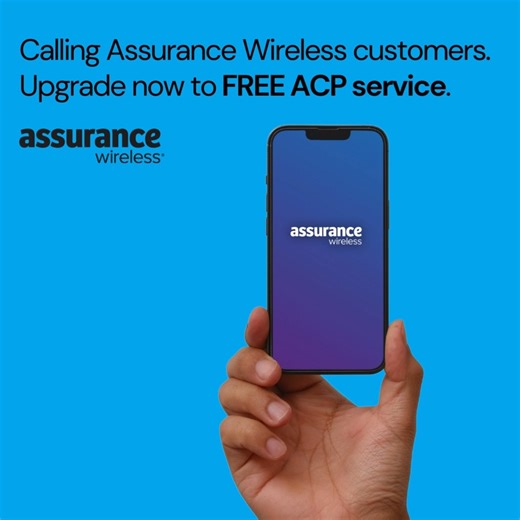 Hello there! Upgrade to our FREE ACP plan now to add Unlimited Minutes and Unlimited Data including 25GB High-speed Data to your plan. Must qualify. Restrictions apply. #StayConnectedWithUs #FreeCellService #ACP During congestion, customers using >35GB/mo. may notice reduced speeds & Assurance Wireless customers may notice lower speeds vs. T-Mobile due to data prioritization. After 25GB, slowed to 600kbps. | Assurance Wireless