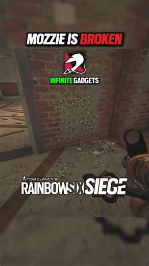 BROKEN Mozzie Bug ❌ #r6 #rainbowsixsiege #r6siege