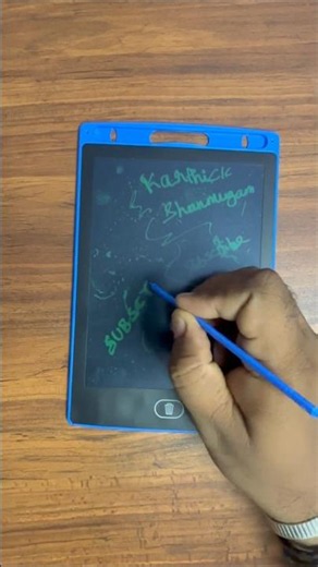 ₹89 LCD Writing Tablet Test ✍️ #shorts