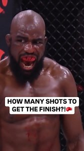 40 Straight Punches. Corey Anderson Unloads The Clip To Get The Win 💪😮‍💨 #MMA #KO #Fighter #Punch | PFL MMA Live
