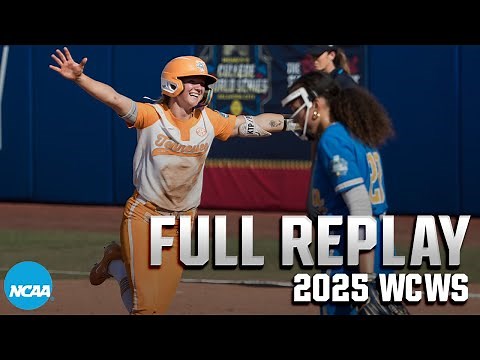Tennessee vs. UCLA: 2025 Women's College World Series | FULL REPLAY