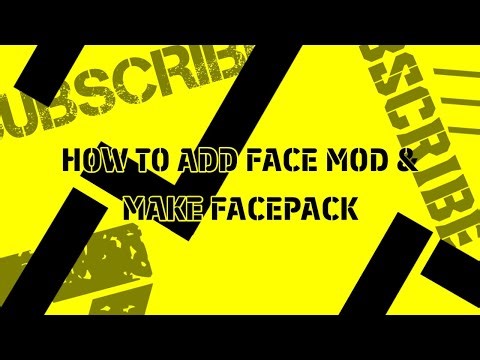 HOW TO ADD FACE MOD AND MAKE FACEPACK PES 2017