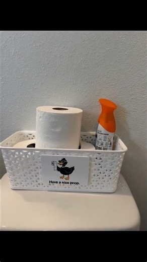 Funny Duck Bathroom Sign - Have a Nice Poop 🦆
