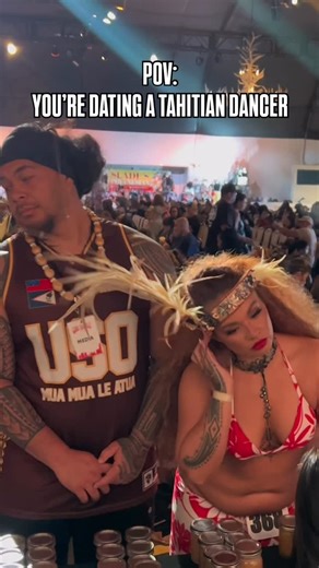 Jason D Casem on Instagram: "Ain’t no way she ain’t doing this on purpose 😂 #tahitian #tahitiandancing #oritahiti #couples #marriage #polynesian #melanesian #micronesian"