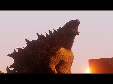 ゴジラ 3Dアニメーション Blender / Godzilla 3D animation
