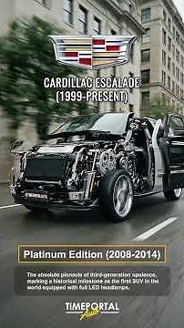 Every Cadillac Escalade (1999-Present)
