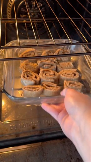 Cinnamon rolls for your dog 🌀🌀 Ingredients: -2 cups whole wheat flour -1 tsp baking powder -1 egg -¼ cup olive oil -½ tbsp water -2 tbsp honey -1 tsp cinnamon -¼ cup Greek yogurt -Crushed Dog is Human multivitamin Instructions: 1. Preheat oven to 350°F 2. Combine flour and baking powder in a bowl 3. In a large mixing bowl whisk together the egg, oil, and water 4. Slowly add the dry ingredients into the liquid mixture and mix well until a dough is formed. 5. Roll the dough into ¼” rectangle. 6.