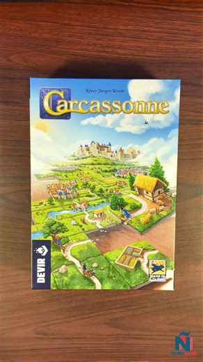 𝐂𝐚𝐫𝐜𝐚𝐬𝐬𝐨𝐧𝐧𝐞 #unboxing #asmr #carcassonne #juegosdemesa #nonoland