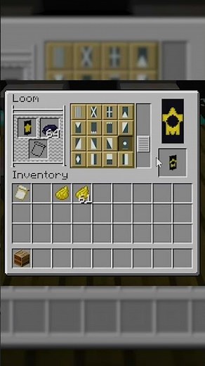 Minecraft : How To Make Kings Crown On Banner In Minecraft #minecraft #minecraftguide