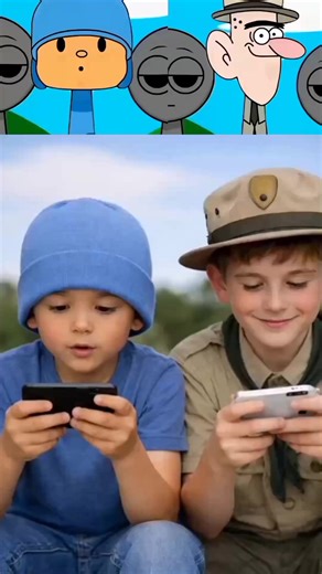 Pocoyo and City Boy's Mobile Game Adventure