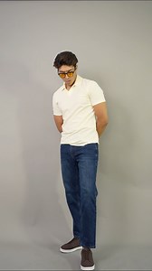 3K views | Your next go-to fit? Right here朗 Step into effortless style with this classic look. The soft cream knit polo shirt adds a touch of sophistication while keeping things cool and breathable T-shirt:110344 Pants:110581 Shoes:110654 | UFO NEPAL | Facebook