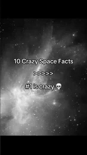 10 Crazy Space Fact! The last one is CRAZY😱🌌