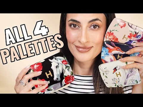 ALL 4 Hourglass 2025 Palettes Compared 🐴Horse, 🦌Deer, 🦢Swan & 🦊Fox | Group Swatches & Demos!