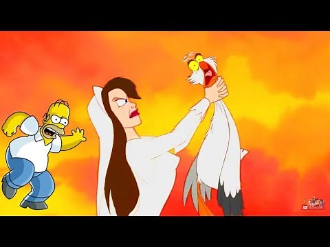 The Simpsons Portrayed By Disney