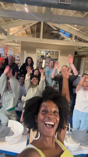 Diana the Potter on Instagram: "That’s a wrap! 2025 was an overall challenging year with the move and losing my studio, but you know what, you just gotta make the best of the situation and keep moving forward. There were many accomplishments. I taught my first full year at Saddleback College, had my first soda firing, made my first sink basin, played with new textures and markings on my planters, taught a workshop at @claybythebaysf , showcased some dope products, learning how to swim, and just 