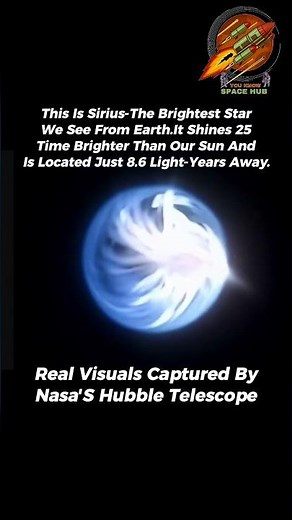 This Is Sirius — The Brightest Star We See from Earth 😱✨