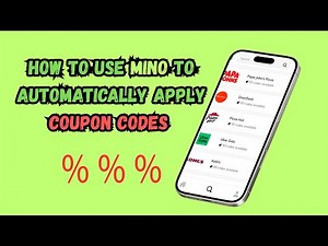 How to Use Mino to Automatically Apply Coupon Codes - 2025 Guide