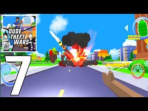 Dude Theft Auto Game | Gameplay Walkthrough - Part 7 - Blast on Road - (Android,IOS)