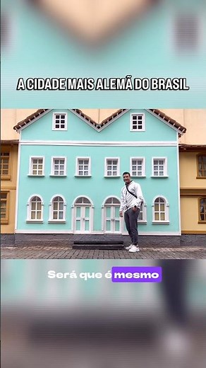 🏠 Conheça Pomerode, a cidade mais alemã do Brasil! Um destiem SC.✨ #pomerode #santacatarina #fyp