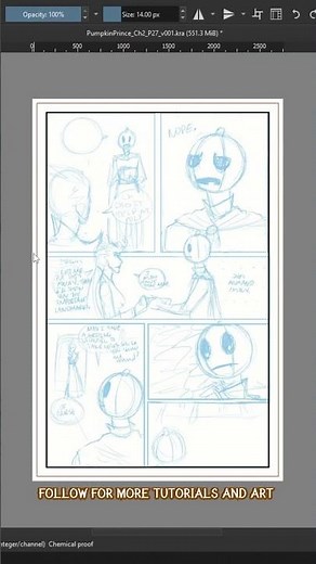 How to Make Comic Panels in Krita
