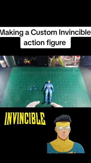 customizing an Invincible action figure using DC Multiverse figures. #fyp #fypシ #fypシ゚viral #invincible #invincibleamazonprime #invinciblecomic #dcmultiverse #dcmultiversefigures #mcfarlanetoys #mcfarlanedcmultiverse #customizingtoys #airbrush #Comics #actionfigures #Customtoys #customactionfigures #art #hobbypainting #omniman #f #VideoGames #FromTheDepthsCollectables