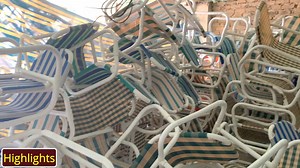 1.8M views · 18K reactions | گارڈن چیرخریدیں فیکٹری سے بکنگ کروائیں...