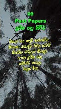 විභාග බය නැති කරන තවත් සුපිරි රහස් 5ක් මෙන්න! 📚✨#studytips