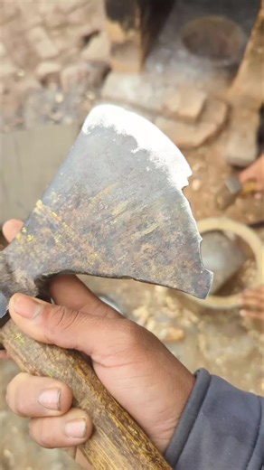 Satisfying Repair of a Broken Axe to New Condition