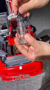 How to add smoke liquid to the hydraulic LR960 excavator in 1/14 scale with upgraded smoke unit 😎😎😎 #Toucanhobby #RCmodel #model #rcconstructionmodels #rcconstruction #excavator #hydraulic #RC #construction #hydraulicrc | Toucanhobby RC Model