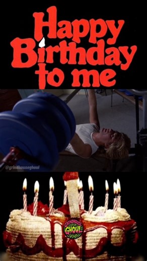 Grindhouse Ghoul on Instagram: "🎬 Happy Birthday to Me (1981) - Killer Workout Elite prep-school student Virginia is ready to celebrate her birthday… but her friends at the prestigious Crawford Academy are disappearing one by one. As the killings grow more twisted — think shish-kebab skewers and motorcycle mayhem — Virginia begins to question her own fractured memories. Is she the killer… or the next victim? This classic slasher blends psychological horror with wild giallo-style twists, buildin