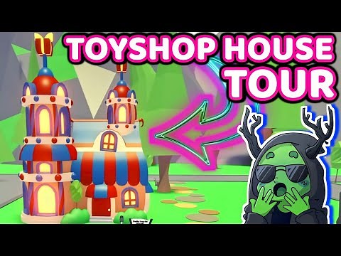 TOYSHOP HOUSE TOUR REVIEW IN ADOPT ME!