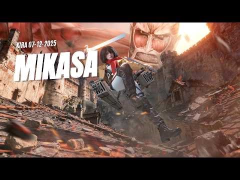 Mikasa Ackerman Cosplay | Attack on Titan Photography Showcase #mikasa