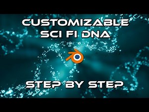 Procedural Abstract DNA Generator - Blender Tutorial
