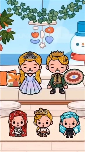 Golden Hair Sister Is Always A Favorite 💔🥺#tocaboca #tocalifeworld#shorts