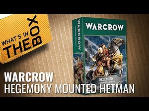 Great NEW Commander For Warcrow? Hegemony Mounted Hetman Review | Corvus Belli