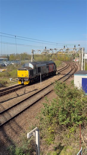 Class 37 Passing Crewe Heritage Centre With Great Tones 8/4/2026 #shorts