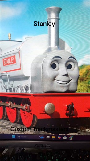 Custom Thomas Trackmaster Stanley Face 3D Printed