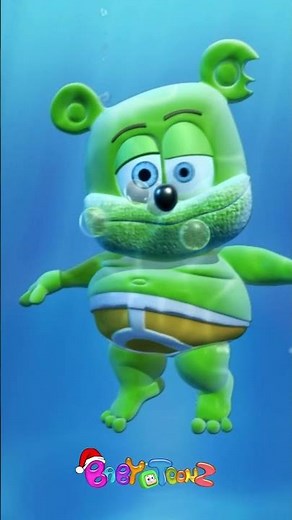 🌊 Bath Time Turns into Ocean Adventure 🌊 | Gummy Bear Song | Baby Toonz #gummybear #trendingshorts