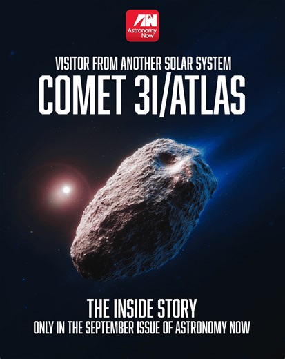 Full of mysteries, comet 3I/ATLAS is currently heading in from deep space for a close encounter with the Sun in October. 🔍How was it discovered? 📍Where did it come from? 🛰️Can we send a mission to rendezvous with it? 🔭How can I observe it? Stuart Clark has the answers to these questions and more, only in the September issue of Astronomy Now. Buy it today 👉 https://shop.astronomynow.com/product/an-september-2025/ | Astronomy Now Magazine
