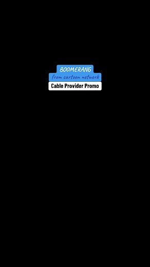 Boomerang: Cartoon Network's Nostalgic Cable Promo