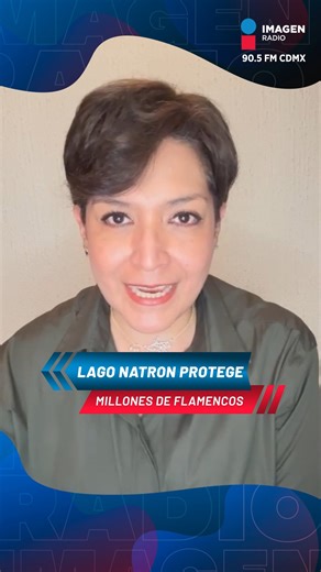 囹 El lago Natron, en Tanzania, es tan salino que preserva cadáveres y protege a miles de flamencos. Lore Rivera nos habla de esa maravilla natural que se encuentra en riesgo ¿por qué motivo? #ImagenInforma #ImagenRadio #PoniendoAMéxicoEnLaMismaSintonía | Imagen Radio | Facebook