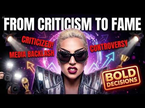 From Criticism to Fame: The Bold Decisions That Made Lady Gaga a Superstar