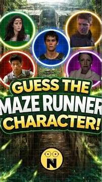 Maze Runner Quiz: Guess the Character! | Ultimate Glader Challenge #quiz #moviequiz #mazerunner