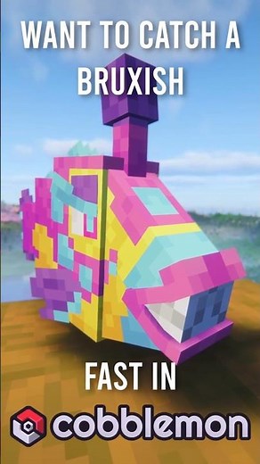 How to Find Bruxish FAST in Cobblemon! #cobblemon #minecraft #pokemon