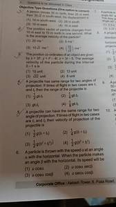 The position vector of particle changes from... | Filo