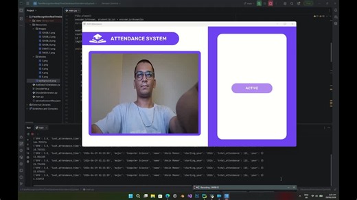 Real-Time Face Recognition Attendance System with Python and OpenCV | Ahsin Memon posted on the topic | LinkedIn