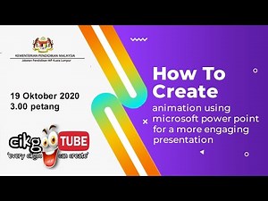 CikgooTUBE: How To Create Animation Using Microsoft Power Point