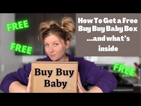 How to get a FREE Buy Buy Baby registry box