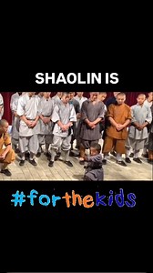 2.9K views · 1.3K reactions | SHAOLIN IS FOR THE KIDS! Give your...